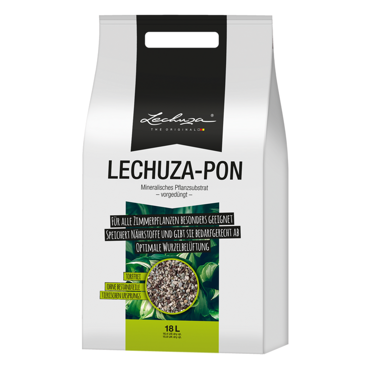 LECHUZA PON | The high-quality pure mineral plant substrate alternative to soil